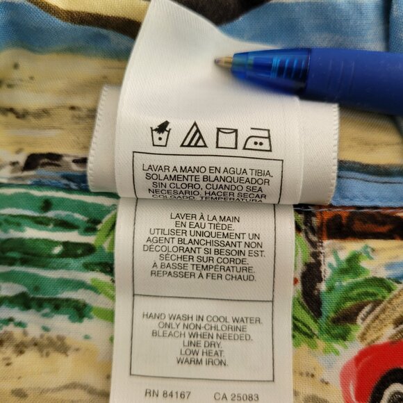 WALT DISNEY WORLD Hawaiian Shirt MICKEY GOOFY PLUTO DONALD Beach Vacation Sz XL - Picture 9 of 12